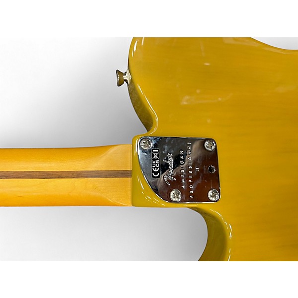 Used 2024 Fender American Professional II Telecaster Butterscotch Blonde Solid Body Electric Guitar