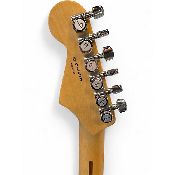 Used Fender American Deluxe Stratocaster 2 Color Sunburst Solid Body Electric Guitar