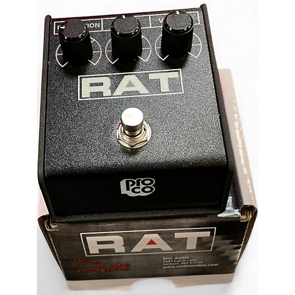 Used Proco rat 2 Effect Pedal