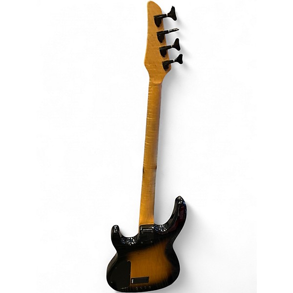 Used Carvin DOUBLE CUT Sunburst Electric Bass Guitar