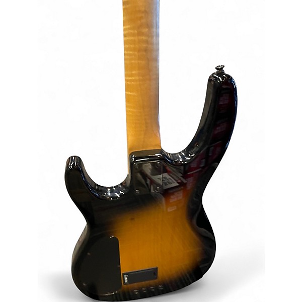 Used Carvin DOUBLE CUT Sunburst Electric Bass Guitar