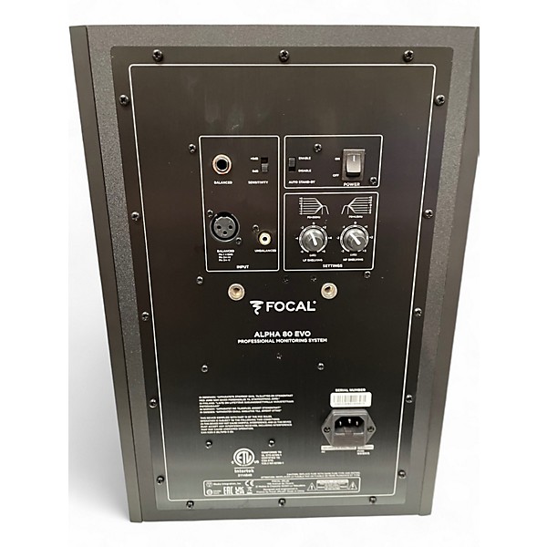 Used Focal alpha 80 evo pair Powered Monitor