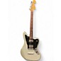 Used Fender Jaguar Silver Oyster Pearl Solid Body Electric Guitar thumbnail