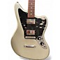 Used Fender Jaguar Silver Oyster Pearl Solid Body Electric Guitar