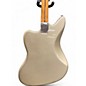 Used Fender Jaguar Silver Oyster Pearl Solid Body Electric Guitar