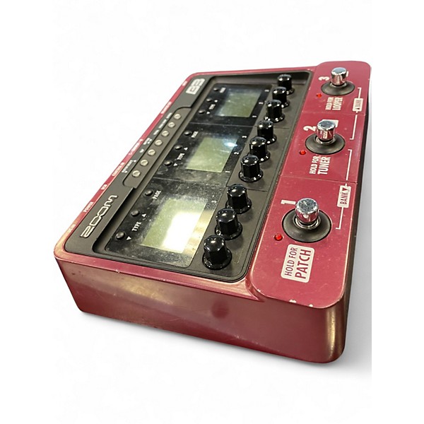 Used Zoom B3 Bass FX And Amp Simulator Bass Effect Pedal