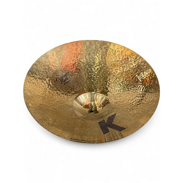 Used Zildjian 20in K Custom Ride Brilliant Cymbal