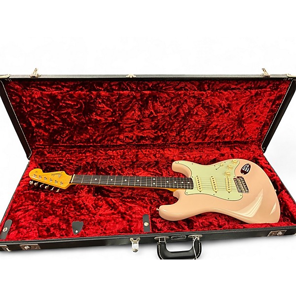 Used Fender American Original 60s Stratocaster Shell Pink Solid Body Electric Guitar