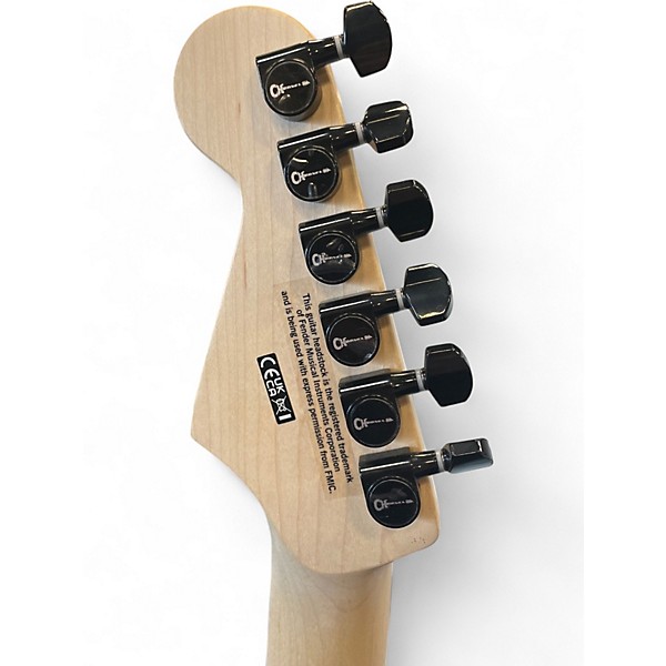 Used Charvel San Dimas Style 1 HH Satin Ferrari Red Solid Body Electric Guitar