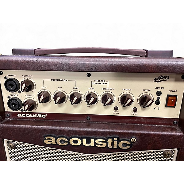 Used Acoustic A20 20W Acoustic Guitar Combo Amp