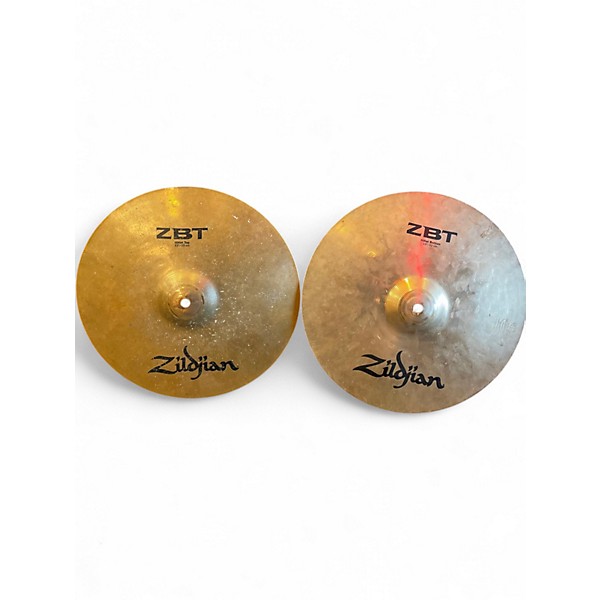 Used Zildjian 13in ZBT Hi Hat Pair Cymbal