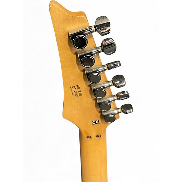 Used Ibanez RG270 Black Solid Body Electric Guitar