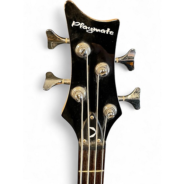 Used Dean Playmate Black Electric Bass Guitar