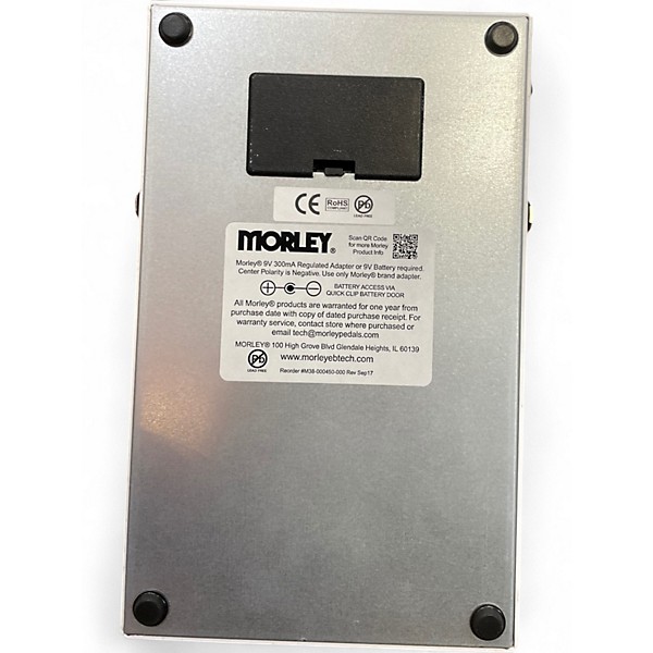 Used Morley Skeleton Wah Effect Pedal