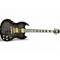 Used 2024 Gibson SG Supreme Trans Black Solid Body Electric Guitar thumbnail