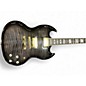 Used 2024 Gibson SG Supreme Trans Black Solid Body Electric Guitar