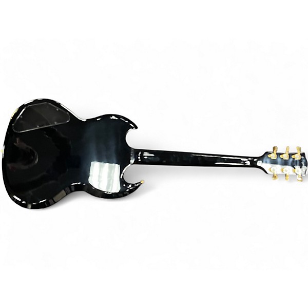 Used 2024 Gibson SG Supreme Trans Black Solid Body Electric Guitar