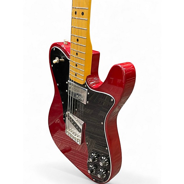 Used Fender American Vintage II 1977 Telecaster Custom Wine Solid Body Electric Guitar