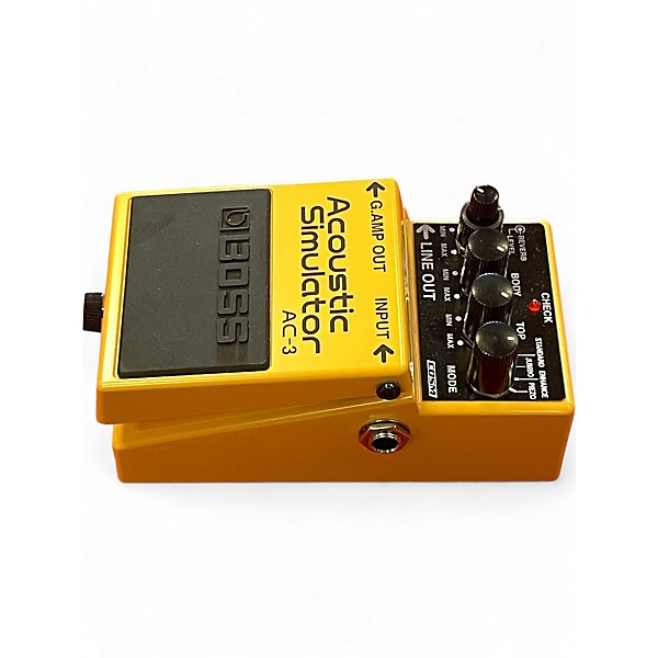 Used BOSS AC3 Acoustic Simulator Effect Pedal