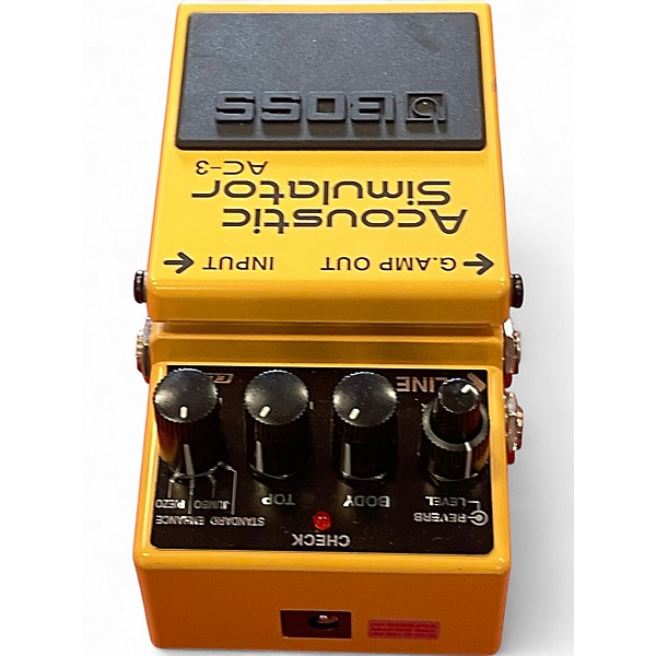 Used BOSS AC3 Acoustic Simulator Effect Pedal