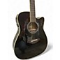 Used Yamaha TRANSACOUSTIC FGC-TA Black Acoustic Electric Guitar