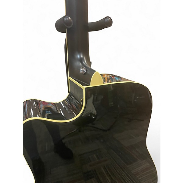 Used Yamaha TRANSACOUSTIC FGC-TA Black Acoustic Electric Guitar