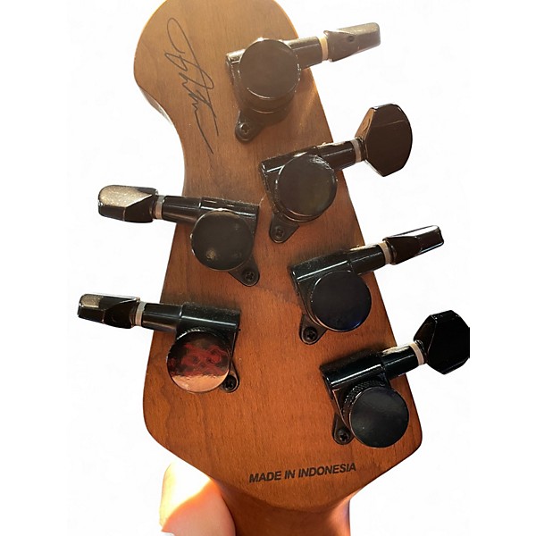 Used Sterling by Music Man Jason Richardson Cutlass Signature Cosmic Purple Burst Satin Solid Body Electric Guitar