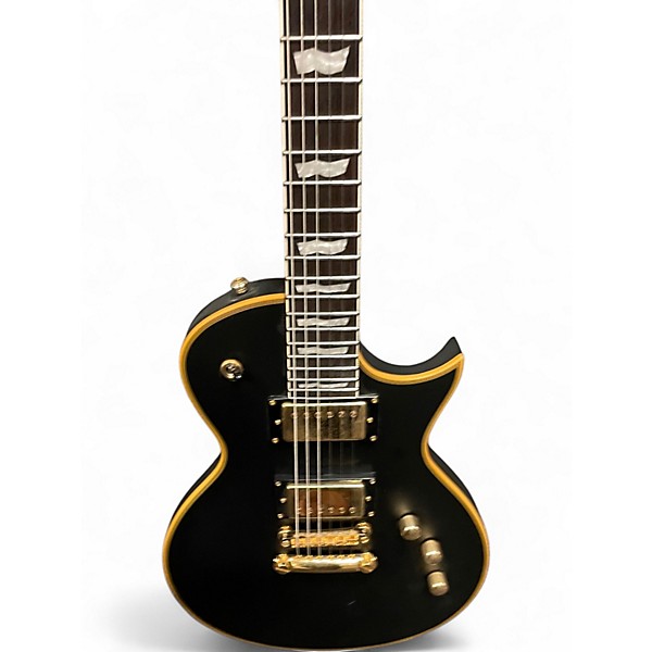 Used ESP LTD EC1000 Deluxe Black Solid Body Electric Guitar