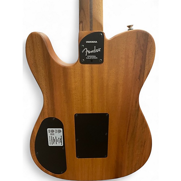 Used Fender American Acoustasonic Telecaster 2 Color Sunburst Acoustic Electric Guitar