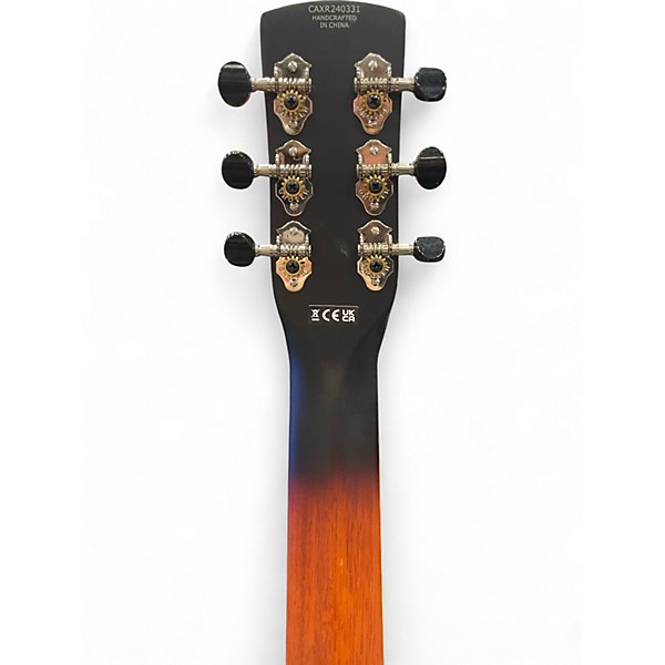 Used Gretsch Guitars G9220 Bobtail Round Neck 2 Tone Sunburst Resonator Guitar