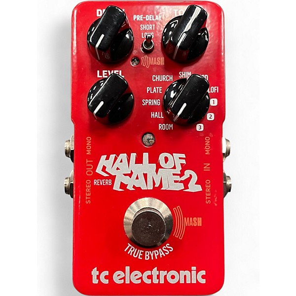 Used TC Electronic Hall Of Fame 2 Reverb Effect Pedal