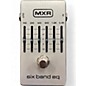 Used MXR SIX BAND EQ Pedal