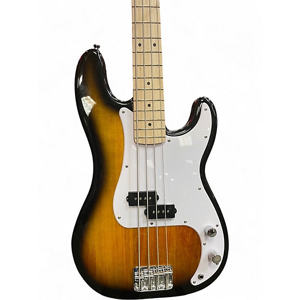 Used Squier SONIC PRECISION 2 Color Sunburst Electric Bass Guitar
