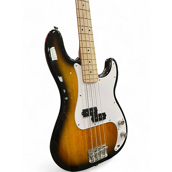 Used Squier SONIC PRECISION 2 Color Sunburst Electric Bass Guitar