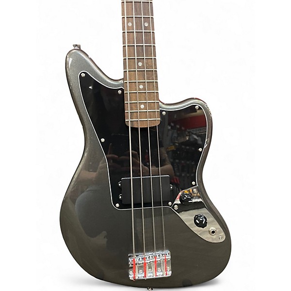 Used Squier AFFINITY JAGUAR H Charcoal Electric Bass Guitar