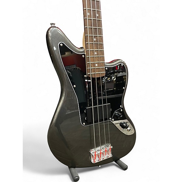 Used Squier AFFINITY JAGUAR H Charcoal Electric Bass Guitar