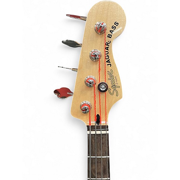 Used Squier AFFINITY JAGUAR H Charcoal Electric Bass Guitar