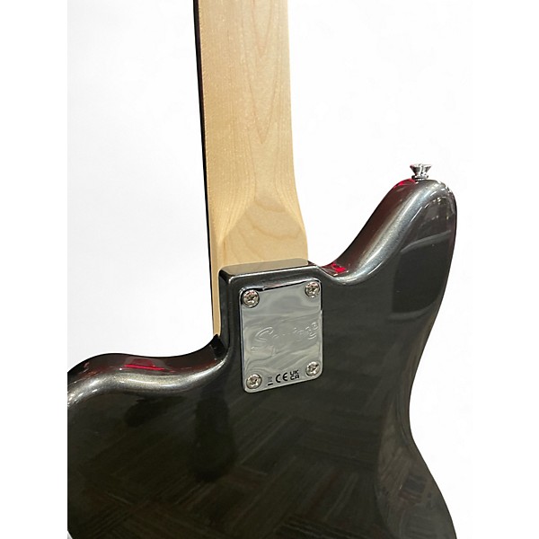 Used Squier AFFINITY JAGUAR H Charcoal Electric Bass Guitar