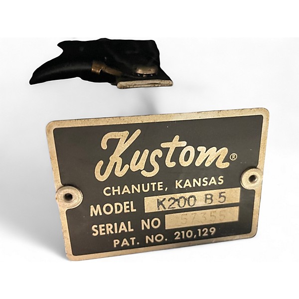 Used Kustom K200 Bass Amp Head