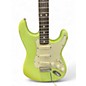 Used Parts DOUBLE CUT AGED GREEN Solid Body Electric Guitar