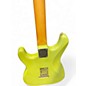 Used Parts DOUBLE CUT AGED GREEN Solid Body Electric Guitar
