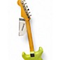 Used Parts DOUBLE CUT AGED GREEN Solid Body Electric Guitar