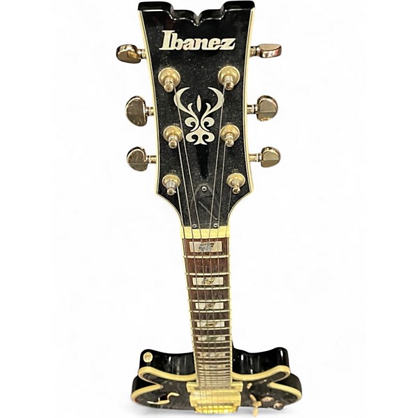 Used Ibanez AR520H Black Hollow Body Electric Guitar