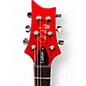 Used 2020s PRS SE Custom 24 RUBY RED FLAME Solid Body Electric Guitar