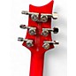Used 2020s PRS SE Custom 24 RUBY RED FLAME Solid Body Electric Guitar