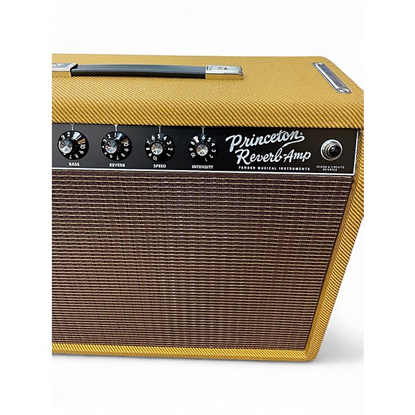 Used Fender 65 Princeton Reverb 1x10 15W Tube Guitar Combo Amp