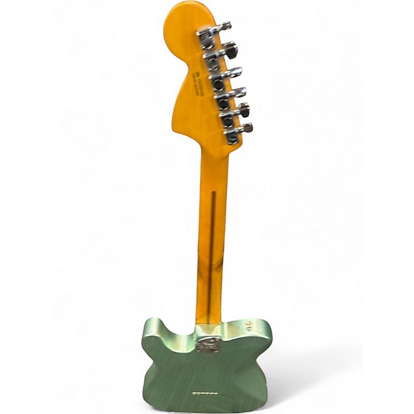 Used 2023 Fender American Professional II Telecaster Deluxe Mystic Surf Green Solid Body Electric Guitar