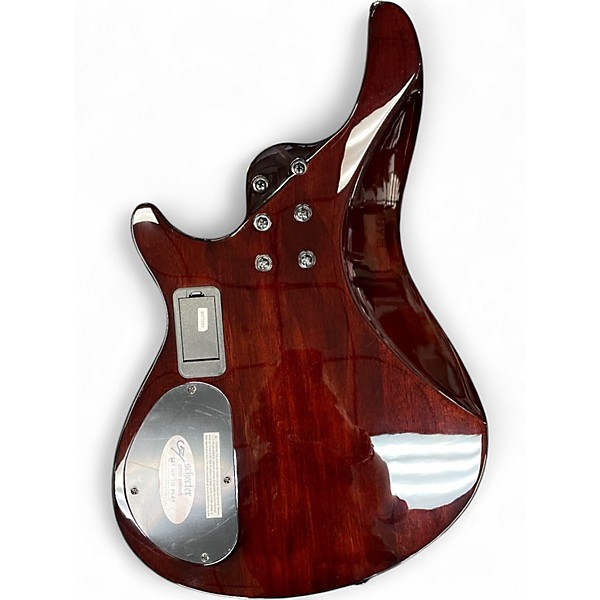 Used Schecter Guitar Research Omen Extreme 4 String 2 Color Sunburst Electric Bass Guitar