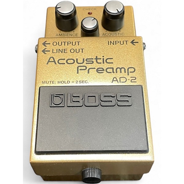 Used BOSS AD2 Acoustic Preamp Guitar Preamp