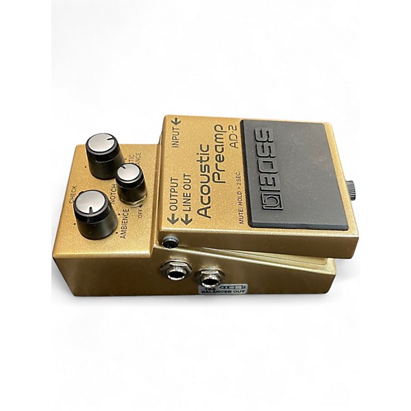 Used BOSS AD2 Acoustic Preamp Guitar Preamp